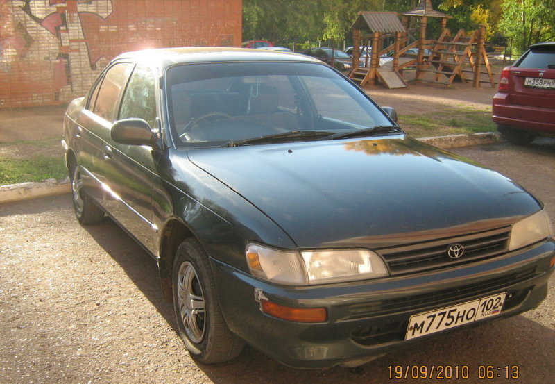 Тойота королла 1993 года фото