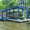 Thumb floating house in amsterdam
