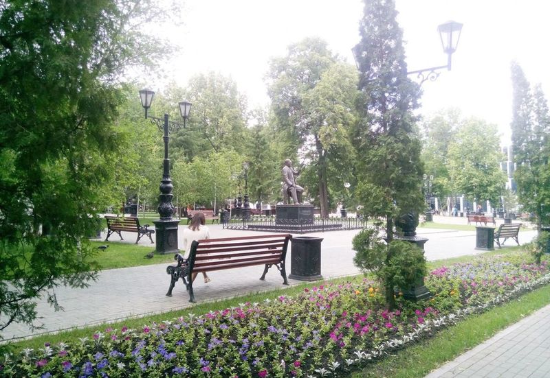 Памятник Загиру Исмагилову в Уфе
