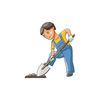Thumb 87535072 teenage boy in gardening gloves digging ground with shovel flat cartoon vector illustration isolated
